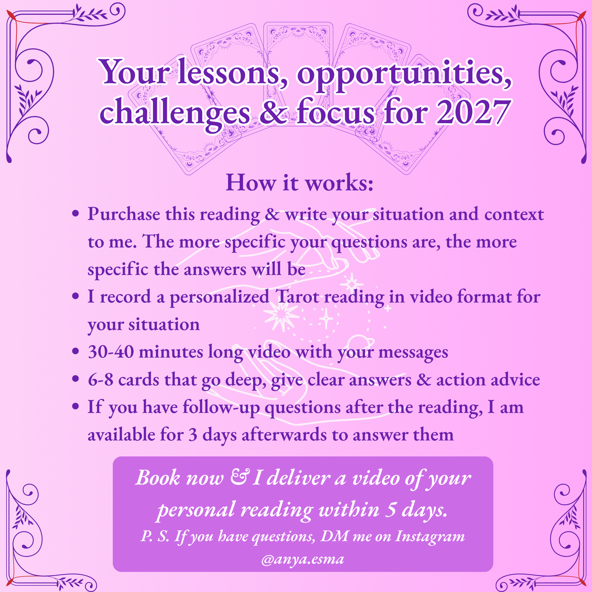 🔮 Your 2027 Reading: Start the year with a clear vision & motivation (ENG/DE)