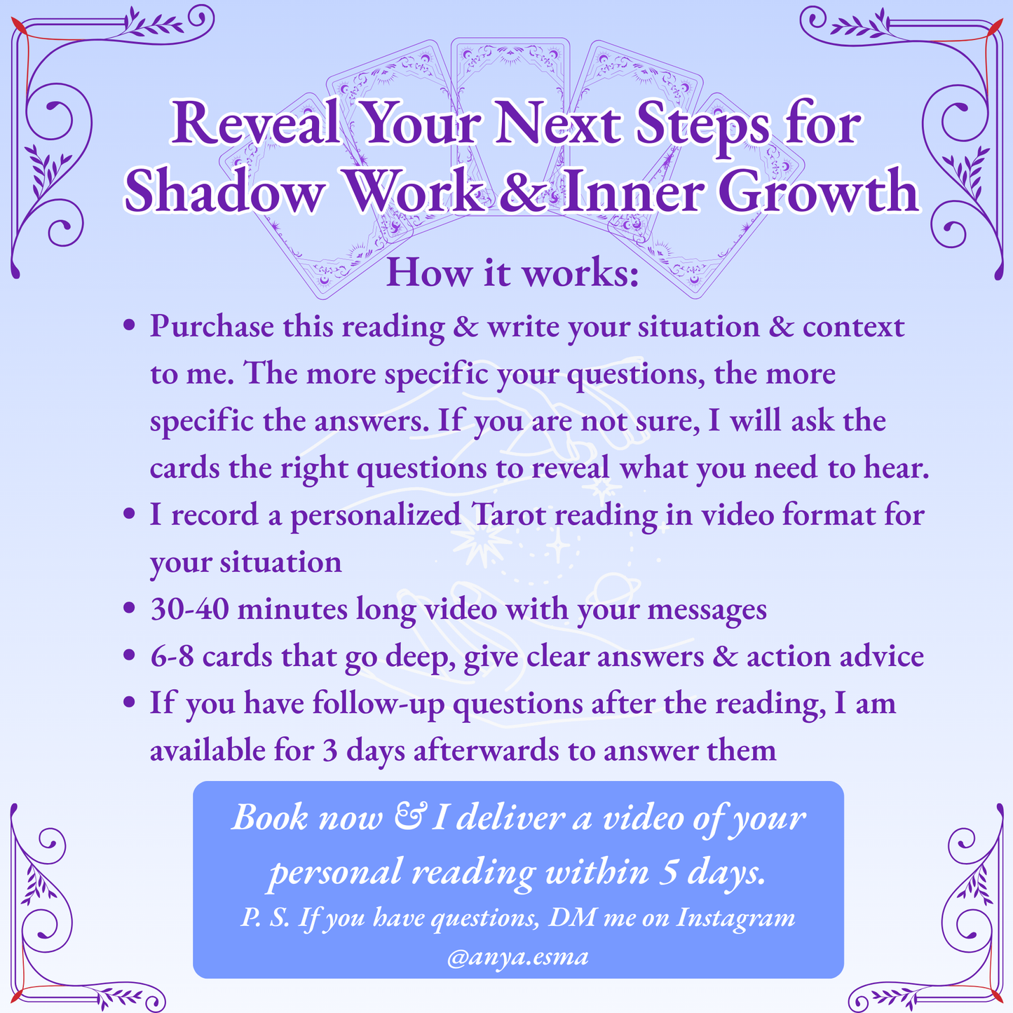 🕊️ Shadow Work Reading 🕊️ Reveal Your Next Stage of Inner Growth (ENG/DE)